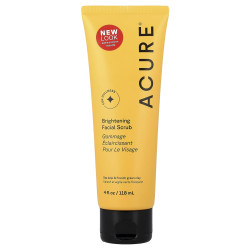 Acure brightening facial scrub