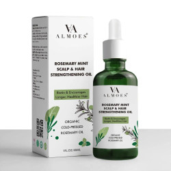 Almoes Rosemary Mint Scalp&Hair Strengthening Oil 30ml
