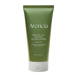 Arencia Green Tea+LHA Deep Pore Rice Cake Cleanser 150g
