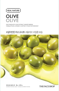The Face Shop Real Nature Olive Face Mask 20g